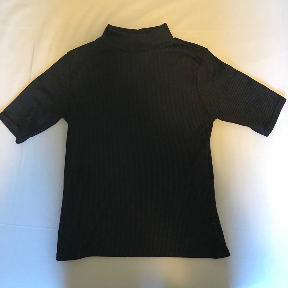 Mock neck top